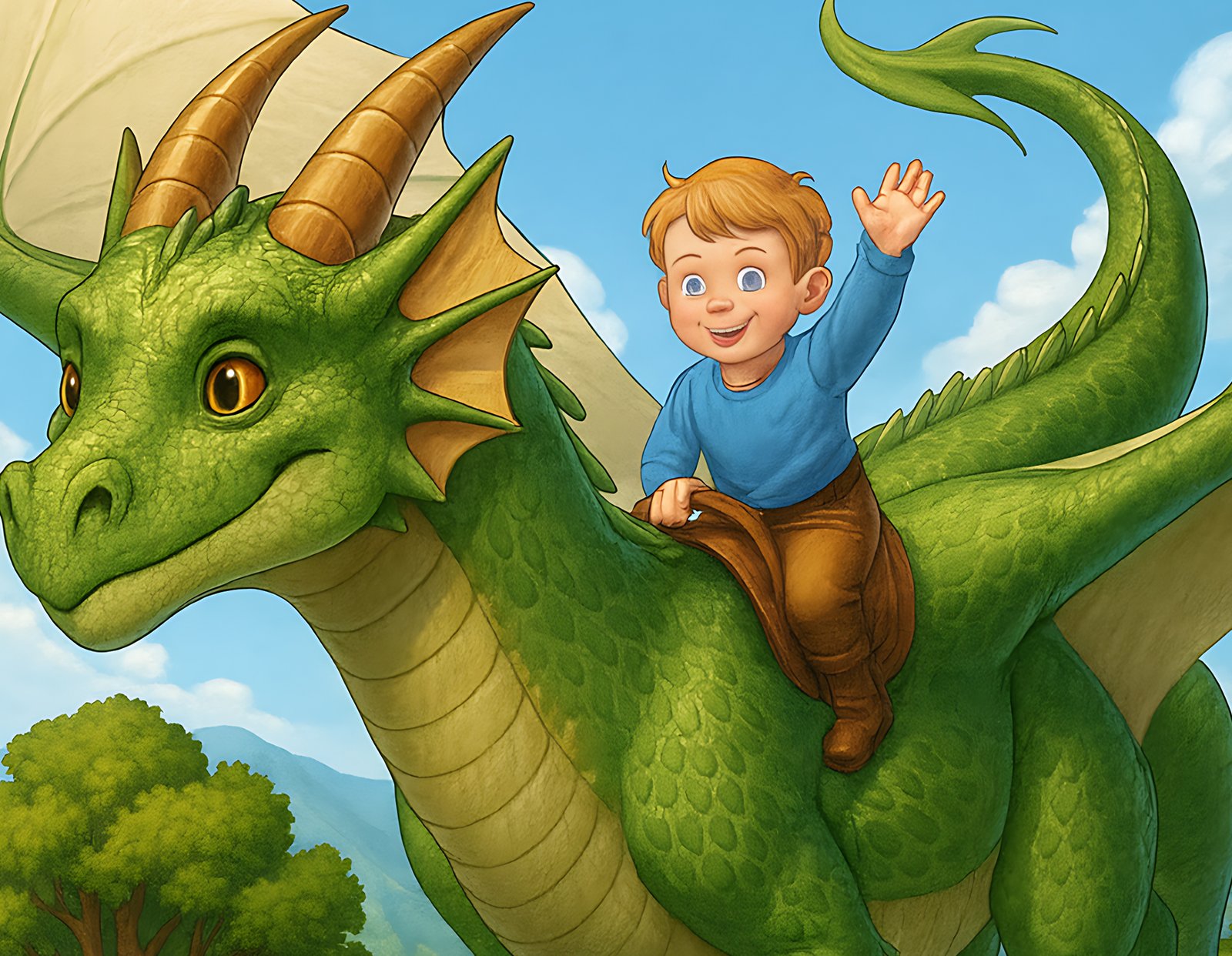 Dara and the Gentle Dragon