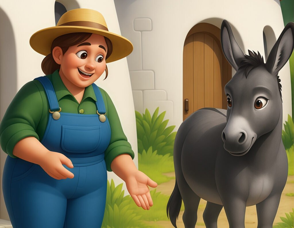 The Lazy Donkey Who Learned to Try