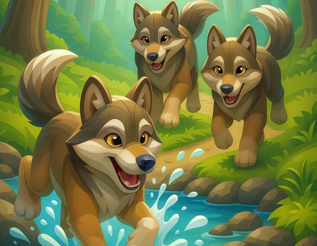 The Lonely Wolf Journey to Friendship