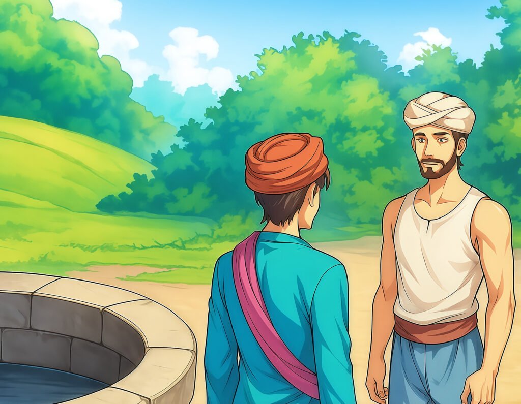 A Man Sold A Well To Farmer