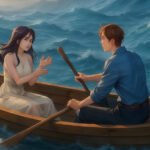 A Husband and Wife Stuck in the Sea