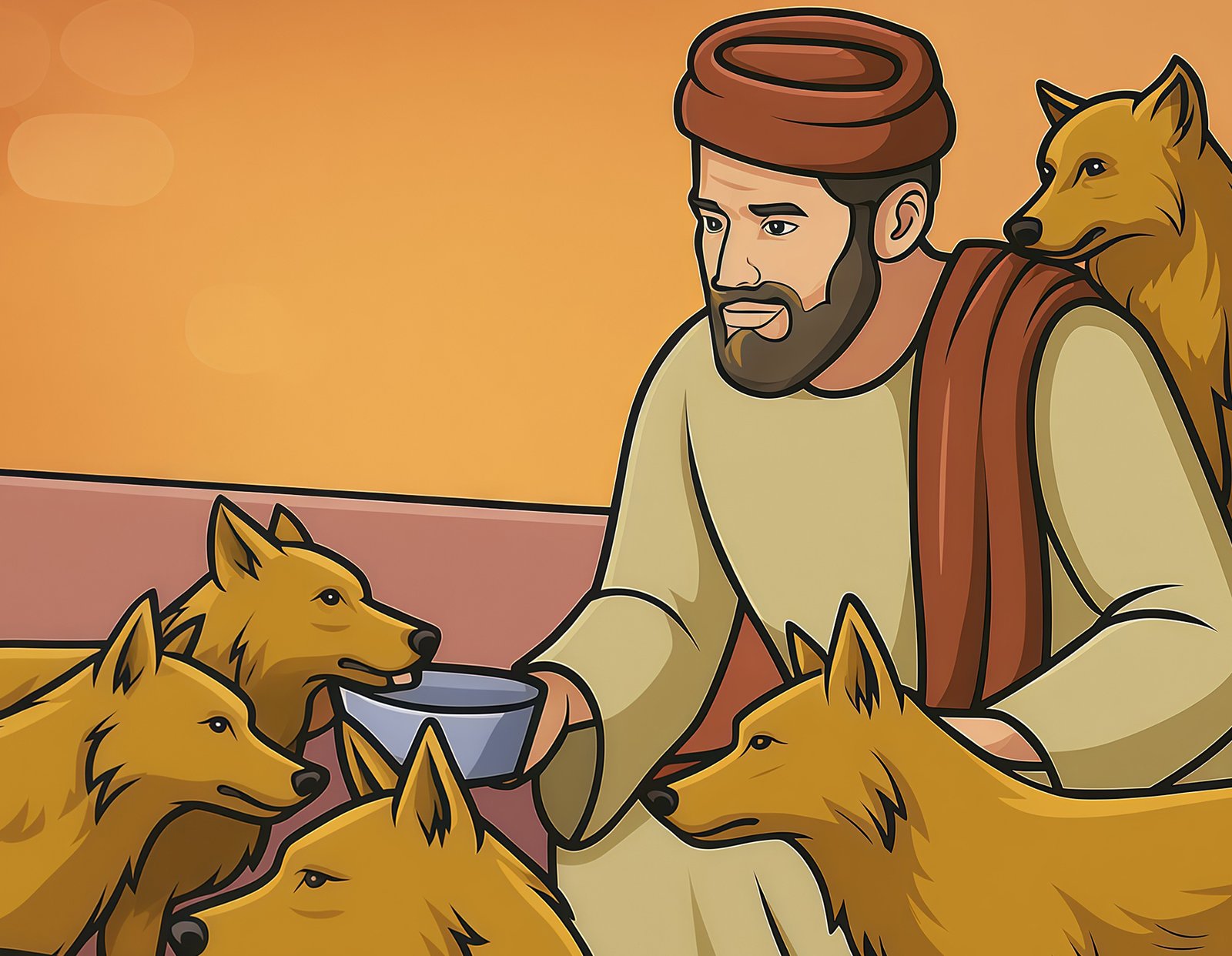 Dogs and A Servant Story